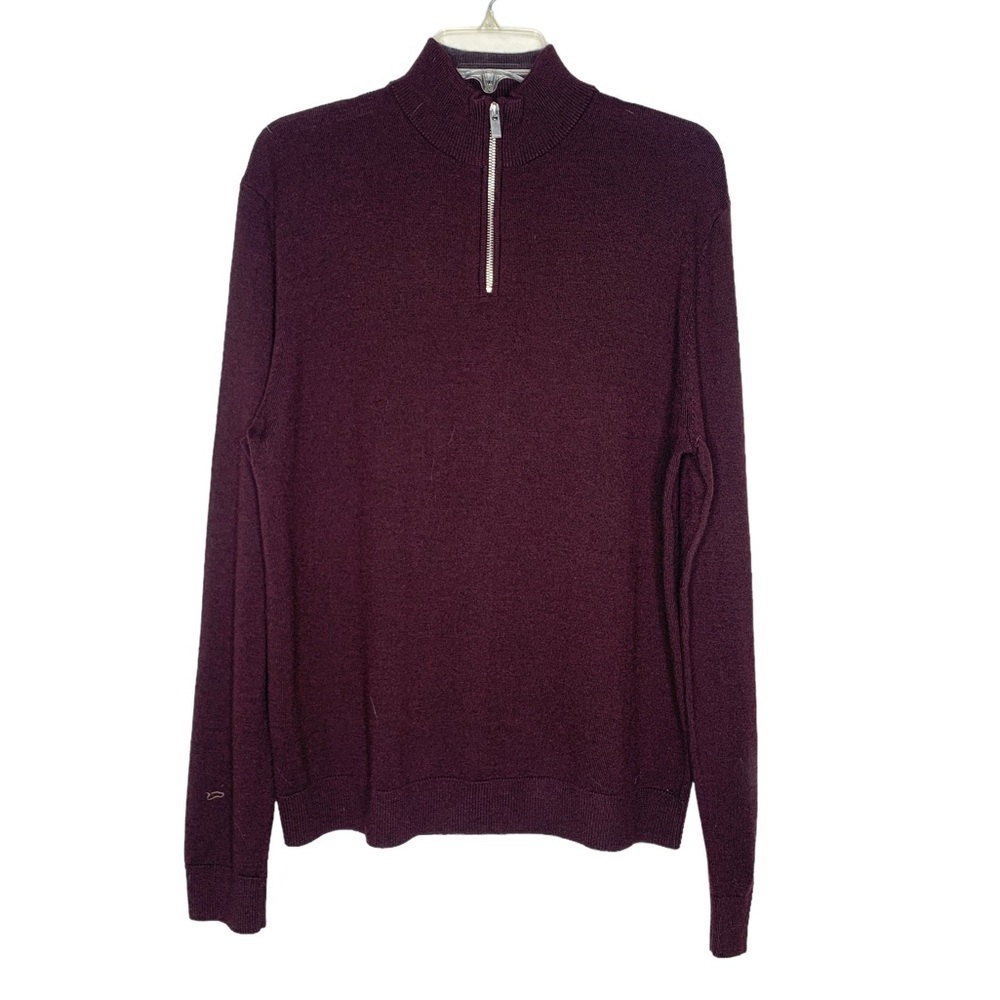 The‎ Kooples Merino Wool 1/4 Zip Sweater